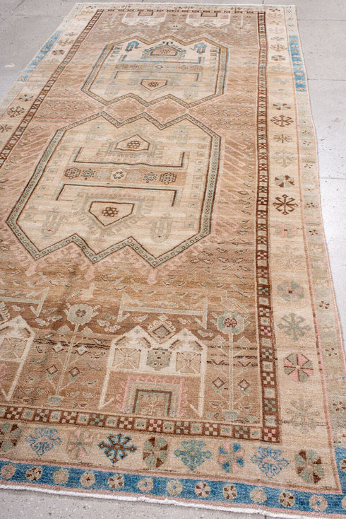 Antique Hamadan Area Rug (5' x 11')